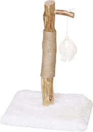 Produktbild von Animal Boulevard Kratzbaum Alaska für Katzen mit Spielzeug in Beige und Sisal