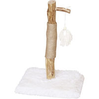 Produktbild von Animal Boulevard Kratzbaum Alaska für Katzen mit Spielzeug in Beige und Sisal