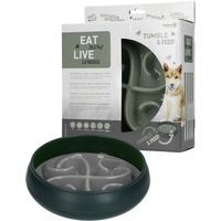 Produktbild von Animal Care Eat Slow Live Longer Tumble Feeder Slow Feeder für Hunde Grau