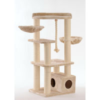 Produktbild von animal-design XXL Katzen-Kratzbaum Alice aus massivem Sisal für große Katzen in Beige
