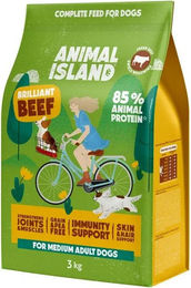 Animal Island Hundetrockenfutter Rind Adult Getreidefrei Glutenfrei 3kg – Bild 1 von 1