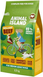 Animal Island Hundetrockenfutter Rind Adult Glutenfrei und Ohne Zucker 12kg – Bild 1 von 1