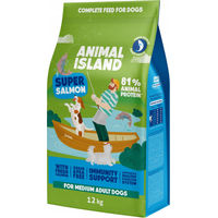 Produktbild von Animal Island Premium Hundetrockenfutter Adult Getreidefrei mit Lachs Kabeljau und Scholle 12kg