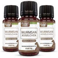 Produktbild von Animal Pro Wurmsan Kügelchen zur Verdauungshilfe für Hunde und Katzen aller Altersstufen und Größen
