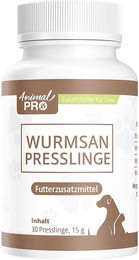 Animal Pro Wurmsan Presslinge für Hunde und Katzen für alle Altersstufen 15 Stück – Bild 1 von 3