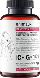 Animaux In Motion Plus Gelenktabletten für Hunde Senior glutenfrei mit Glucosamin Chondroitin MSM und Grünlippmuschel 90 Stück – Bild 1 von 3