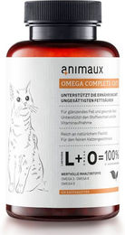 animaux Omega Complete Cats Kautabletten für Katzen mit Lachsöl und Omega 3, 6 & 9 zur Unterstützung von Haut, Fell, Gelenken und Herz-Kreislauf-System 120 Stück – Bild 1 von 3