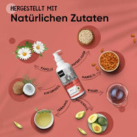 Produktbild von animigo Flohshampoo für Hund und Katzen mit Teebaumöl gegen Flöhe, Zecken und Milben 500ml - 500 ml