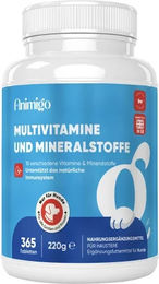 Animigo Multivitamine und Mineralstoffe für Hunde und Katzen zur Unterstützung des Immunsystems 365 Tabletten – Bild 1 von 4