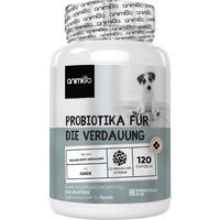 Produktbild von Animimigo Probiotika zur Verdauungshilfe für Hunde mit 120 Kapseln