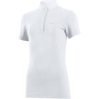 Produktbild von Animo Betta Turniershirt Reitshirt für Mädchen in Weiß-Silber Größe 152
