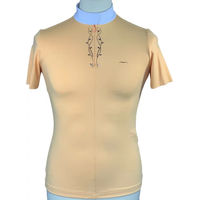 Produktbild von Animo Reit-Poloshirt Baila 23T Unisex Gelb Beige Größe 42