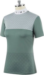 Produktbild von Animo Reitshirt Damen Barnas 23S Grün Größe 44