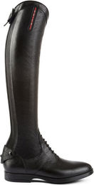 Animo Zodiak Reitstiefel aus Leder in Schwarz und Rot – Bild 1 von 1