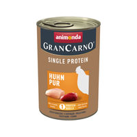 Produktbild von Animonda Carno Hundefutter Huhn Monoprotein Stückchen in Sauce 6 x 400 g