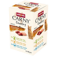Produktbild von animonda Carny Adult Country Heimat-Vielfalt Hundefutter 24x100g