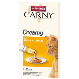 Produktbild von animonda Carny Adult Creamy Huhn mit Taurin 30x15g