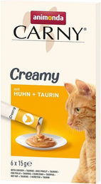 Produktbild von animonda Carny Adult Creamy Huhn Paste mit Taurin 30x15g für Katzen