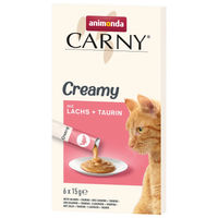Produktbild von animonda Carny Adult Creamy Katzenfutter mit Lachs und Taurin 30x15g