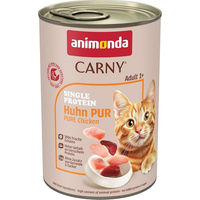 Produktbild von Animonda Carny Adult Hundefutter Huhn Monoprotein 6x400g
