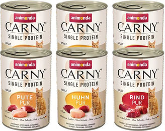 Produktbild von Animonda Carny Adult Hundefutter Monoprotein 24x400g