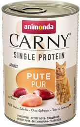 Produktbild von Animonda Carny Adult Katzen Nassfutter Pute monoprotein 6x400g
