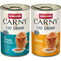 Produktbild von Animonda Carny Adult Katzen Nassfutter Stückchen in Sauce Thunfisch und Huhn 8x140 ml