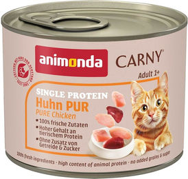 Produktbild von Animonda Carny Adult Katzenfutter Huhn Monoprotein 6x200g