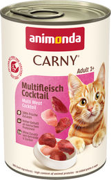 Animonda Carny Adult Katzenfutter Stückchen in Sauce Getreidefrei 6 x 400 g - 6 x 400 g – Bild 1 von 4
