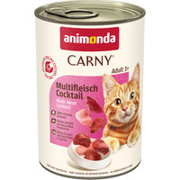 Produktbild von Animonda Carny Adult Katzenfutter Stückchen in Sauce Getreidefrei 6 x 400 g - 6 x 400 g