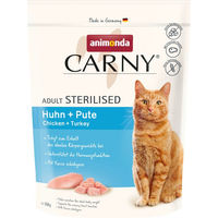 Produktbild von Animonda Carny Adult Sterilised Katzenfutter Huhn und Pute getreidefrei 350 g - 350 g