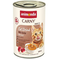 Produktbild von animonda Carny Cat Drink Adult mit Ente 24x140 ml