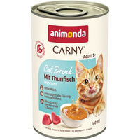 Produktbild von animonda Carny Cat Drink Katzengetränk Thunfisch 12 x 140 ml