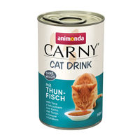 Produktbild von Animonda Carny Cat Drink Katzensnack mit Thunfisch für erwachsene Katzen 24 x 140 ml - 24 x 140 ml