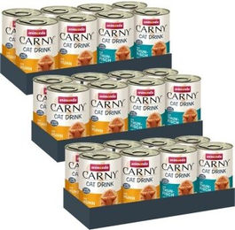 Animonda Carny Cat Drink Suppe für erwachsene Katzen Mixpaket 24x140 ml ohne Zucker - 24 x 140 ml – Bild 1 von 2