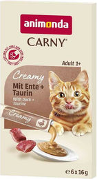 animonda Carny Creamy Adult Katzenfutter mit Ente und Taurin 11x6x16g – Bild 1 von 1