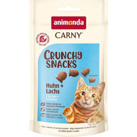Produktbild von animonda Carny Crunchy Snacks Huhn und Lachs für Hunde 5x50 g