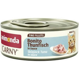 Animonda Carny Fine Filets Bonito Thunfisch in Sauce Katzennassfutter 12 x 60 g – Bild 1 von 1