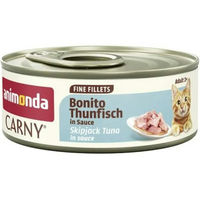Produktbild von Animonda Carny Fine Filets Bonito Thunfisch in Sauce Katzennassfutter 12 x 60 g