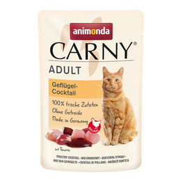 Produktbild von Animonda Carny Geflügel-Cocktail Nassfutter für erwachsene Katzen 12x85g
