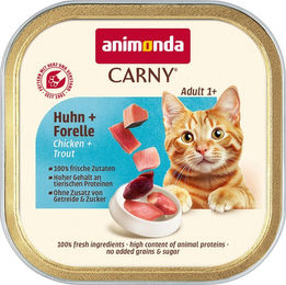 Animonda Carny Hundefutter Adult Huhn und Forelle getreidefrei 32 x 85 g – Bild 1 von 1
