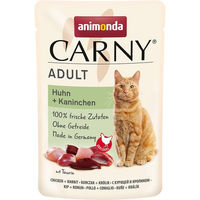 Produktbild von Animonda Carny Hundefutter Adult Huhn und Kaninchen 12x85g