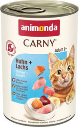 Produktbild von Animonda Carny Hundefutter Adult Huhn und Lachs 24x400g