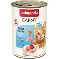 Produktbild von animonda Carny Hundefutter Adult Huhn und Lachs 6x400g