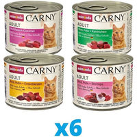 Produktbild von Animonda Carny Hundefutter Adult Mixpaket 24 x 200 g