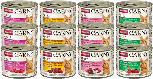 Produktbild von animonda Carny Hundefutter Adult Mixpaket 24x200g