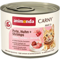 Produktbild von animonda Carny Hundefutter Adult Pute Huhn und Garnele 24x200g