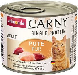 Produktbild von Animonda Carny Hundefutter Adult Pute monoprotein 6x200g