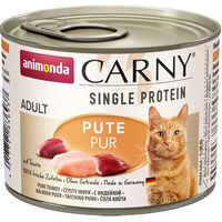 Produktbild von Animonda Carny Hundefutter Adult Pute monoprotein 6x200g