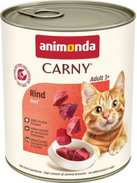 Produktbild von Animonda Carny Hundefutter Adult Rind ohne Zucker 12x800g